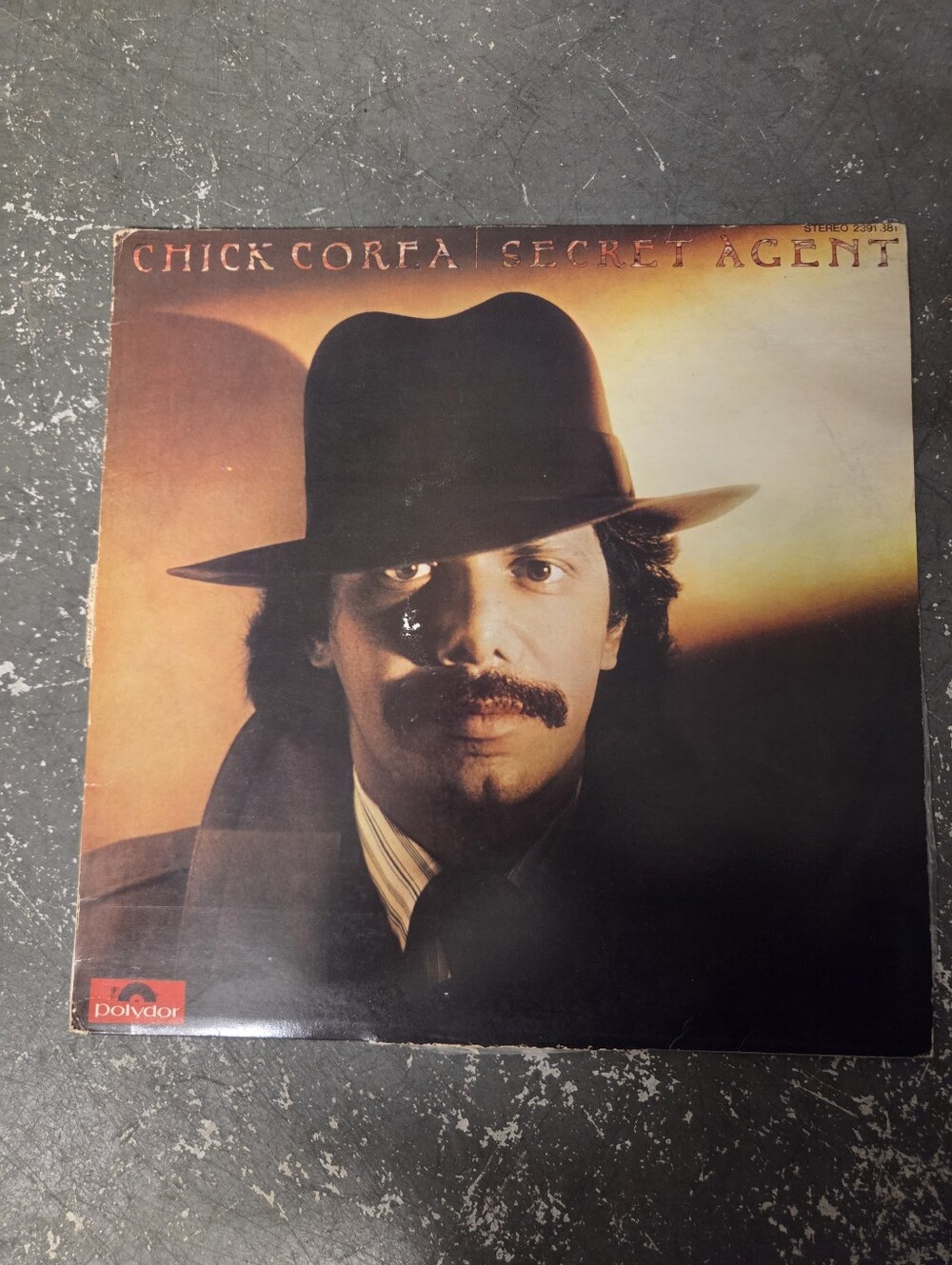 Chick Corea "Secret Agent" Vinyl Album LP Made In YUGOSLAVIA